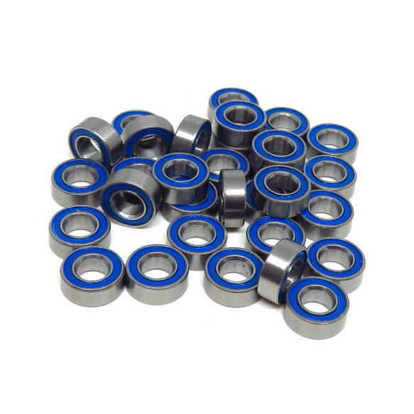 MR84-2RS Blue Rubber Sealed Ball Bearings 4x8x3mm Traxxas bearing